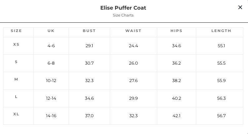 EL Puffer Coat
