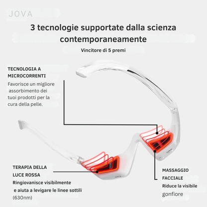 Jova™ - Dispositivo terapia a luce rossa